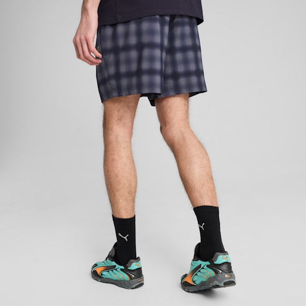 ROAD TO UNITY Men's Relaxed 6" Woven Shorts, New Navy-AOP, extralarge